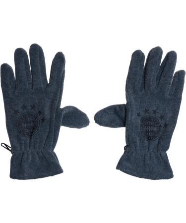 FC Bayern Munich Touch Screen Fleece Gloves - Grey - Size S | International Shipping Available - Buy Online on GoSupps.com