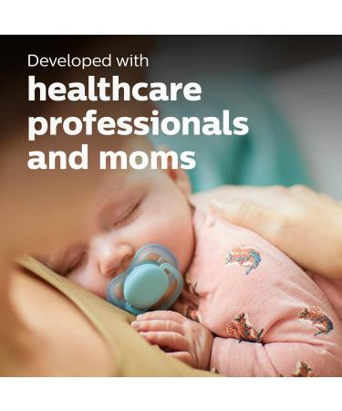 Philips Avent Ultra Air Pacifier 6-18 Months | Bear/Paw Design | 4-Pack SCF085/09 - Comfort & Style for Your Baby - Buy Online on GoSupps.com