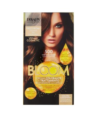 Dikson Bloom 2 In 1 Crema Colorante -500- Castano Chiaro 55ml
