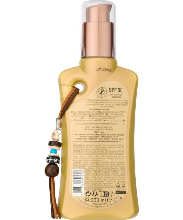 Byron Bay Australia SPF 50 Sun Lotion Spray Bronzing & Tan Activator For A Deeper Tan - UVA & UVB Instant Protection Non-Greasy Water-Resistant No White Marks - Summer Fragrance 200ml - Buy Online on GoSupps.com