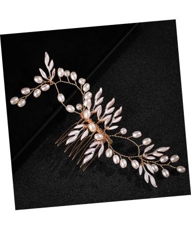 FOMIYES Piece Pearl Hair Comb Tiara Hair Pearls Wedding Hair Accessories for Brides Accessories for Women Pearl Hair Pin Pearl Hair Clip Hair Comb Clips Alloy Set Bridesmaid Mesh - Buy Online on GoSupps.com
