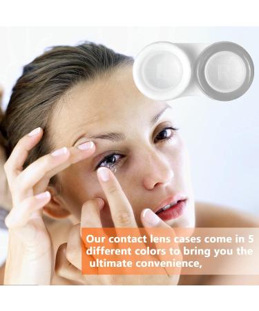 Changrongsheng 20-Piece Portable Contact Lens Case Set - Travel Storage in 5 Colors | Shop Now - Buy Online on GoSupps.com