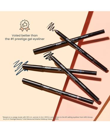 JOAH Gel-ous Gel Eyeliner - Self-Sharpening Pencil, Waterproof, Long-Lasting Espresso 1 Fl Oz - Buy Online on GoSupps.com