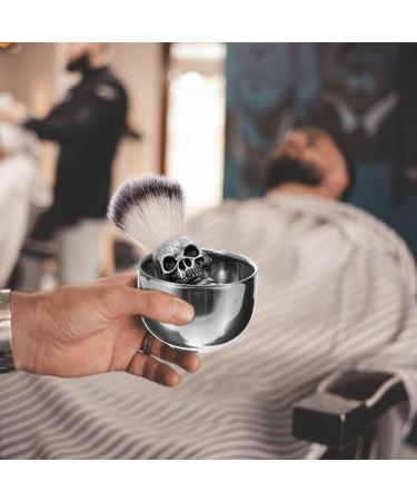 Buy Healvian Shaving Bowl & Brush Set - Stainless Steel Razor Shell for Men & Women | Premium Shaving Tools - Buy Online on GoSupps.com