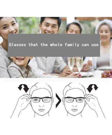 ZGHYBD Adjustable Variable Focus Glasses | 6D to +3D Diopter Reading Glasses for Distance Vision | Shop Internationally - Buy Online on GoSupps.com