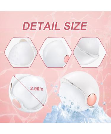 Cryotherapy Ice Roller for Face & Eyes | Reduce Puffiness & Migraine Pain Relief - White - Buy Online on GoSupps.com