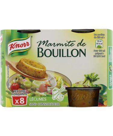 Knorr Vegetable Stock Pot 8 Capsules 224g - Pack of 4 - Buy Online on GoSupps.com