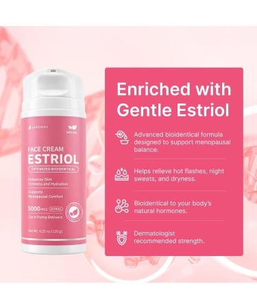Jardient Estriol Cream Bioidentical for Women: Bioidentical Formula Daily Moisturizing Cream for Midlife Comfort with Wild Yam- 4.25oz (120g) - Buy Online on GoSupps.com