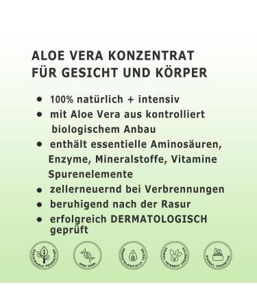 Cristinenmoor Organic Aloe Vera Gel 250ml - Vegan After Sun Care for Face & Body - Soothing Nourishing Moisture for Dry Stressed Skin & Sunburn - Buy Online on GoSupps.com