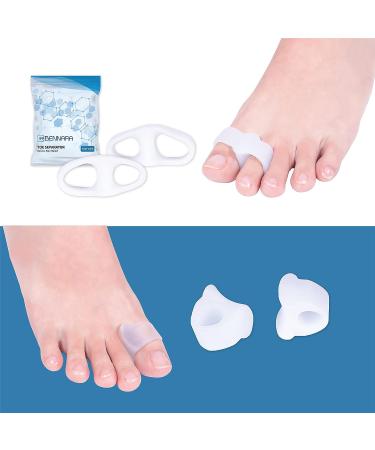 BENNARA Toe Straightener Set - 8pc Toe Separators for Hammer Toe, Overlapping Toe, Pedicure, Yoga - Bunion Corrector for Men and Women - Buy Online on GoSupps.com