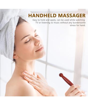 Traditional Thai Reflex Zone Massage Tool - Wooden Small Stick for Hand Head & Foot Relief - Buy Online on GoSupps.com