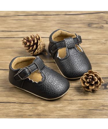 Sonstage Infant Baby Oxford Shoes - Anti-Slip Trainer for First Walking - 6-12 Months - Black - Buy Online on GoSupps.com