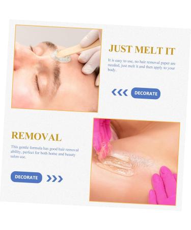 Fomiyes 3 Pack Hard Wax Beans for Sensitive Skin - White Brazilian Pearl Wax | Effective Hair Removal Tools - Buy Online on GoSupps.com