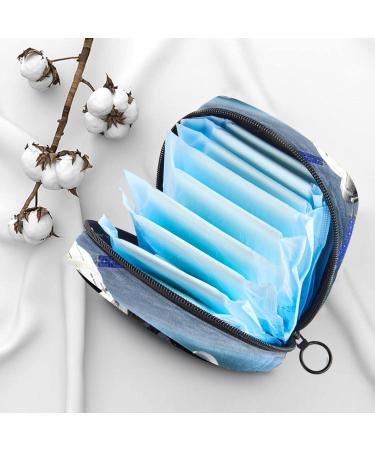 Menstrual Pad Bag with Zipper - Stylish Tampon Pouch for Women & Girls | Universe Space Design - Buy Online on GoSupps.com