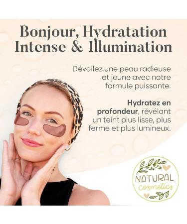 Patch Yeux Anti Cernes (20 paires) Masque Yeux avec Niacinamide et Acide Hyaluronique Anti Cernes et Poches - Caf ine Eye Patch Caffeine - Buy Online on GoSupps.com