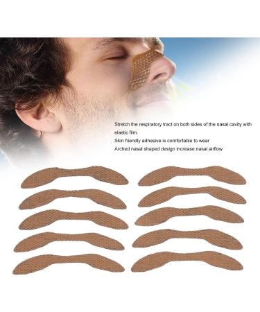 Nasal Congestion Relief Strips - 10pcs | Comfortable Wear | Snoring Nasal Strips for Night Use - Buy Online on GoSupps.com