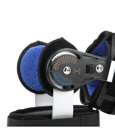 CUEI Adjustable Hinged Knee Brace for Post-Op Recovery | Orthopedic Stabilizer for Meniscus Tear | Flexible Support for Right & Left Leg - Buy Online on GoSupps.com