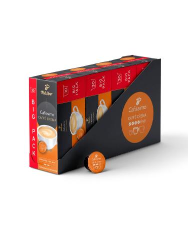 Tchibo Cafissimo Supplement Box Caff Crema full -bodied coffee capsules 120 pieces - 4x 30 capsules (coffee balanced and full -bodied) sustainable & fairly traded Caff Crema full -bodied 912 g (1 Pack) - Buy Online on GoSupps.com
