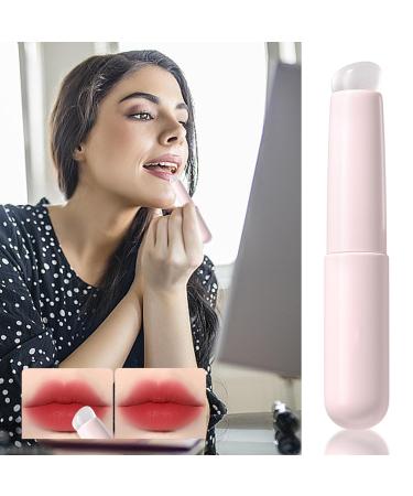 WPSAGEK Silicone Lip Applicator | Reusable Multifuntional Lip Brush for Lipstick Lip Balm & Gloss - Perfect Pink Round Head Aligner - Buy Online on GoSupps.com