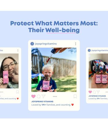 JoySpring Immune Drops Kids Immune Support Supplement with Elderberry Extract Echinacea Oregon Grape Root & Orange Peel Liquid for Ages 3 16+ Years & Adults | 2 fl oz (60 Servings) 2 Fl Oz (Pack of 1) - Buy Online on GoSupps.com