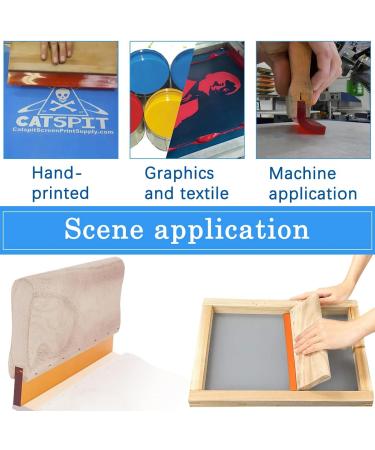 75 Durometer 9.4 Wooden Screen Printing Squeegee - Ink Scraper for Screen Print - Buy Online on GoSupps.com