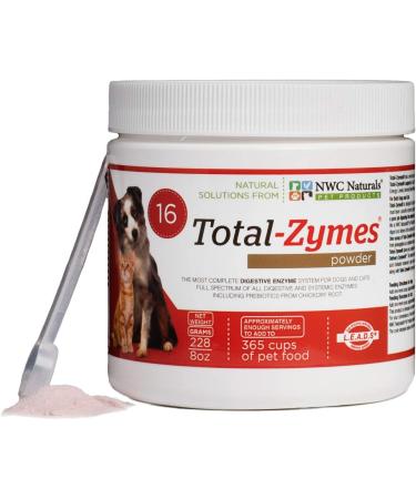 NWC Naturals Total-Zymes Digestive Powder 8oz - Digestive Enzyme Support - Buy Online on GoSupps.com