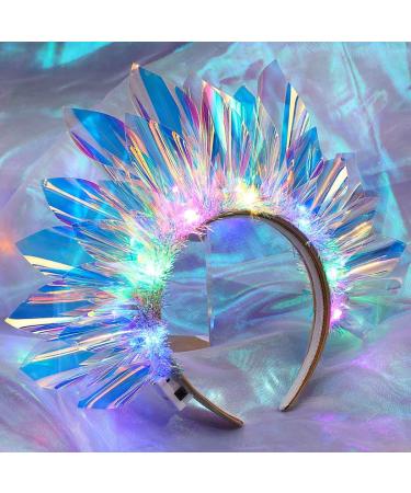 EARENT Light Up Headband | LED Glow Hair Hoop for Women and Girls - Perfect for Rave, Nightclub, Costume Party - Buy Online on GoSupps.com