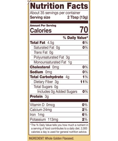 Bob's Red Mill Golden Flaxseed Meal - 16oz (Pack of 4) | Resealable & Nutritious - Buy Online on GoSupps.com