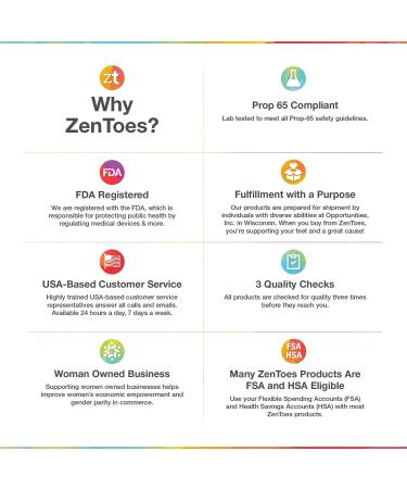ZenToes Plantar Fasciitis Relief Strips Night Splints - Pack of 7 for Heel & Arch Pain Relief - Buy Online on GoSupps.com