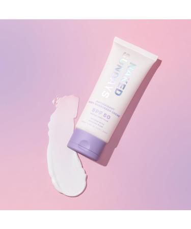 Naked Sundays SPF 50 Antioxidant Body Sunscreen Lotion Broad Spectrum UVA/UVB Protection, Hydrating & Lightweight 100ml - Buy Online on GoSupps.com