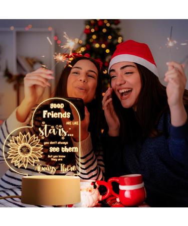 Best Friend Night Light - Birthday & Friendship Gifts for BFF - Long Distance & Going Away Presents - Buy Online on GoSupps.com