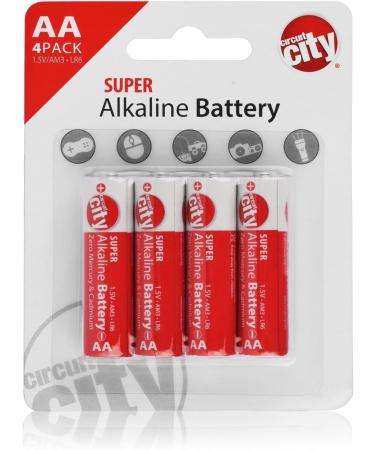 Buy Circuit City Essential 4 AA & 4 AAA High Performance Alkaline Batteries - 8 Pack | International Shipping Available - Buy Online on GoSupps.com
