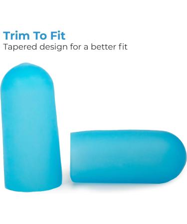 NatraCure Blue Gel Toe Cap and Finger Protector - 6 Pack (Large/X-Large) - Pain Relief for Corns, Blisters, Ingrown Nails - Buy Online on GoSupps.com
