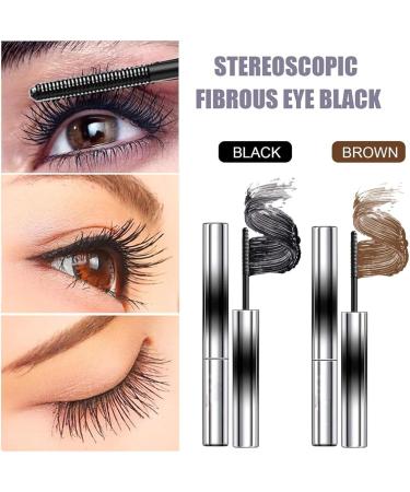 Lashtitan Iron Wand Mascara 3D Curling Eyelash Iron Mascara Metal Wand Mascara Lengthening And Volumizing Mascara Long-Lasting Waterproof And No Smudge Mascara(Black) - Buy Online on GoSupps.com