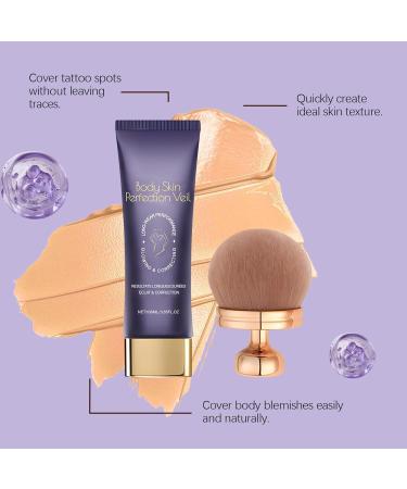 Couverture Corporelle Perfector Liquid Concealer Cream All Over Tewetor Perfector For Skin Imperfections Breathable Coverage Cream - Buy Online on GoSupps.com