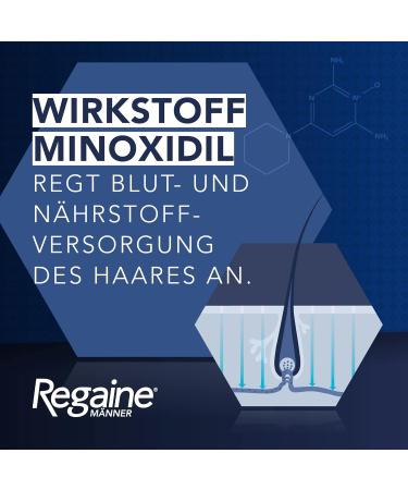Regaine Men Foam - 3-Month Pack | 50 mg/g Minoxidil for Hair Loss & Growth | Ships Internationally - Buy Online on GoSupps.com