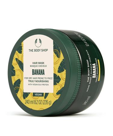 The Body Shop Banana Nourishing Hair Mask 8.2 Fl Oz - Vegan Formula - Buy Online on GoSupps.com