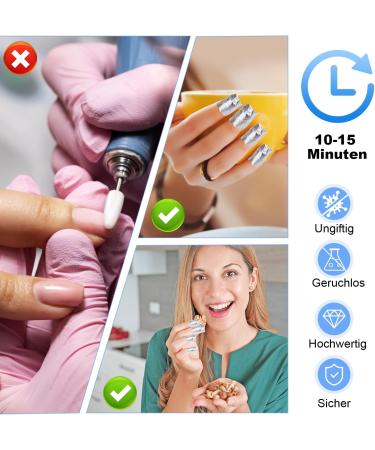  Carehabi Pack of 200 aluminum nail polish remover wipes - For easy gel removal - Buy Online on GoSupps.com