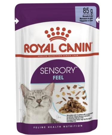 Royal Canin Sensory Feel in Jelly Wet Cat 85g (Pack of 48)