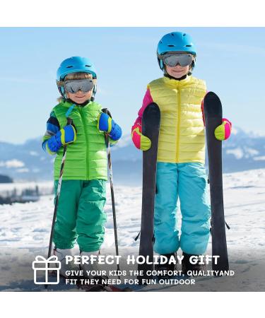 Waterproof Ski Gloves for Children | Warm Thinsulate Winter Gloves for Boys & Girls (Ages 3-14) - Buy Online on GoSupps.com