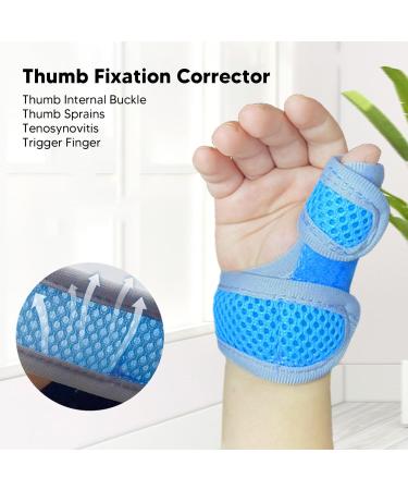 Kids Left Thumb Splint - Adjustable Thumb Wrist Stabilizer for Arthritis & Tendonitis - XS Support for Repetitive Injuries - Buy Online on GoSupps.com