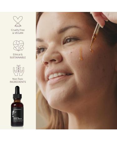Bambu Earth Organic Cold-Pressed Vitamin C Facial Serum - Rosehip Oil for Even Skin Tone & Hyperpigmentation Repair (1 oz - Buy Online on GoSupps.com
