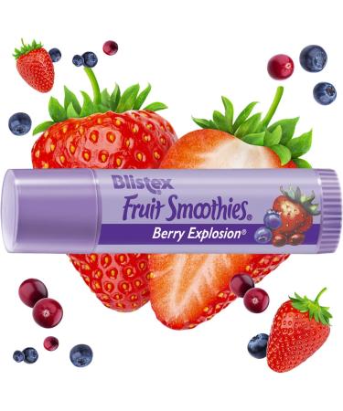 Buy Blistex Fruit Smoothies Lip Balm - Pack of 12 (3 x 0.10 oz Sticks) | Nourishing & Moisturizing Lip Care for All Skin Types - Buy Online on GoSupps.com