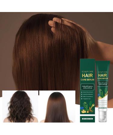 Anti-Frizz Hair Oil | 20g Liquid Roll-On Scalp Treatment - Scalp and Hair Growth Oil - To Restore and Moisturize Prevent Breakage and Loss Add Volume for Women - Buy Online on GoSupps.com