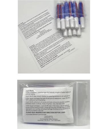 Medique 92812 Liquid Skin Bandage 10 Pack - Easy and Effective Wound Care Solution - Buy Online on GoSupps.com