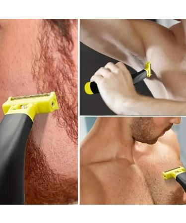 Full Body Waterproof Electric Shaver for Men | Ergonomic Wet & Dry Rotary Beard Trimmer | Double Shave Facial Grooming - Buy Online on GoSupps.com