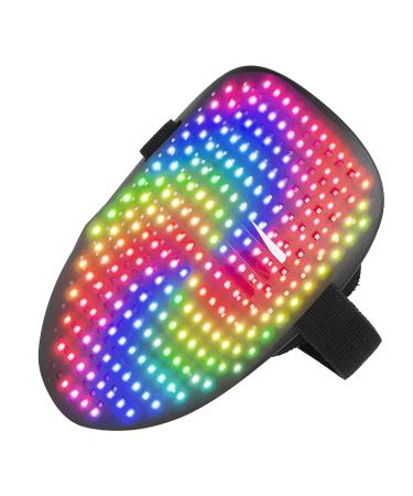 Couverture de Transformateur de Visage clair Modes D'affichage du Capteur de Gestes pour Anniversaires F tes Costum es Rose et Violet