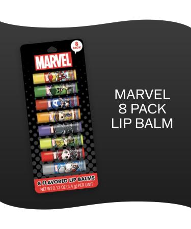 Buy Taste Beauty Marvel Comic Book 8pc Lip Balm Set - Fun & Hydrating | Shop Internationally - Buy Online on GoSupps.com