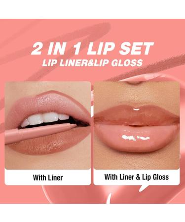  G n rique Lip pencil makeup lip pencil long-lasting lip oil moisturizing lipstick oil long-lasting lipliner pencil and travel lip gloss - Buy Online on GoSupps.com