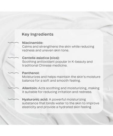 SPF 50 Face Moisturiser with Cica for Dry & Combination Skin 50ml - Lightweight Centella Sunscreen Against UVA & UVB - Face Sun Cream SPF50 - Anti Redness Cream - Vegan & Fragrance Free - Indy Beauty - Buy Online on GoSupps.com